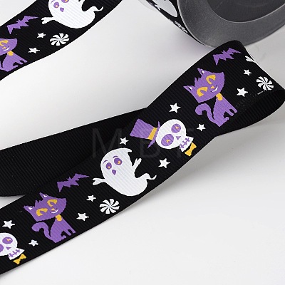 Grosgrain Ribbon For Halloween SRIB-D057-04-1