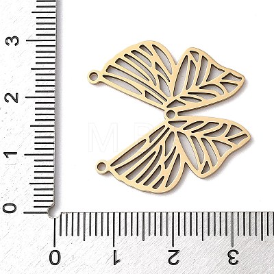 201 Stainless Steel Pendants STAS-Q341-19G-1