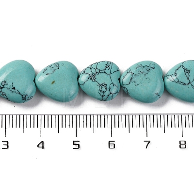 Synthetic Turquoise Beads Strands G-I372-A07-01-1