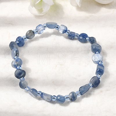 Natural Kyanite Beads Bracelets GG-CBA05D5-02A-08A-1