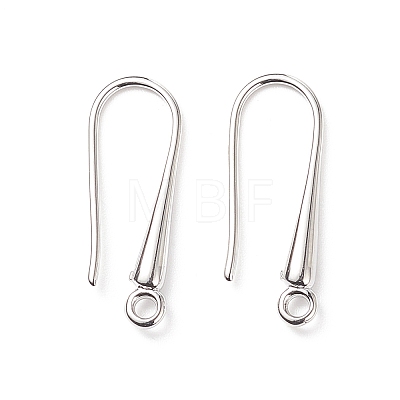 Eco-Friendly Brass Earring Hooks X-KK-M157-03P-NR-1