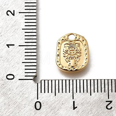 Brass Charms KK-K378-64G-1