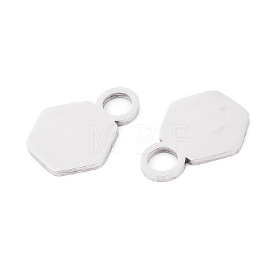 201 Stainless Steel Charms STAS-T070-13P-1
