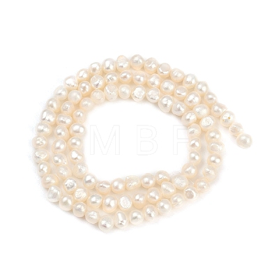 Natural Cultured Freshwater Pearl Beads Strands PEAR-P064-19D-08E-1