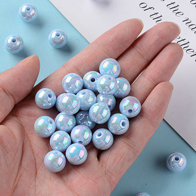 Opaque Acrylic Beads MACR-S370-D12mm-SS2113-1