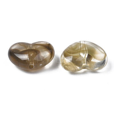 Transparent Acrylic Beads X-OACR-N008-54-1