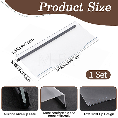 Acrylic Computer Keyboard Holder ODIS-WH20025-22B-02-1
