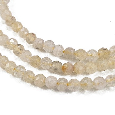 Natural Citrine Beads Strands G-H002-A01-01-1