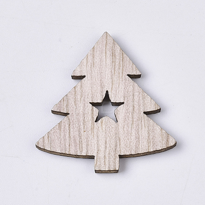 Christmas Theme Laser Cut Wood Shapes WOOD-T011-63-1