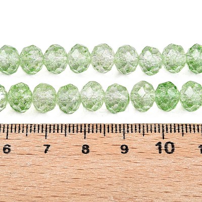 Transparent Glass Beads Strands GLAA-T023-8mm-A02-1