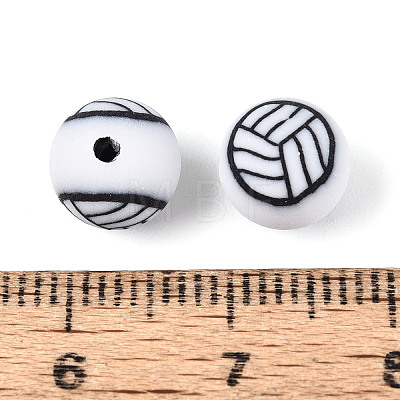 Handmade Polymer Clay Beads CLAY-Q253-05D-1