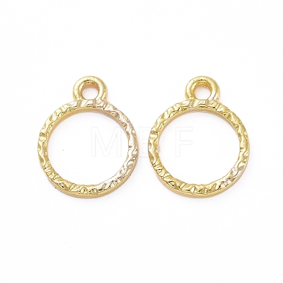 Zinc Alloy Open Back Bezel Pendants PALLOY-E577-10G-1