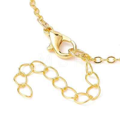 Brass Cable Chain Necklaces NJEW-JN04511-04-1