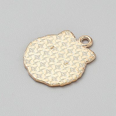 Christmas Alloy Enamel Pendants FIND-CJC0012-140F-1