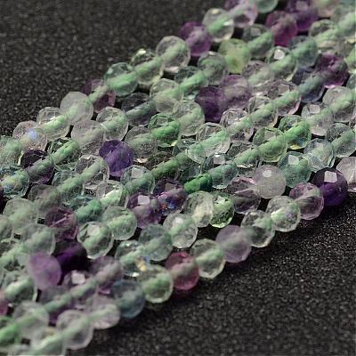 Natural Fluorite Beads Strands G-F460-16-1