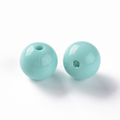 Opaque Acrylic Beads MACR-S370-C12mm-SS2107-1