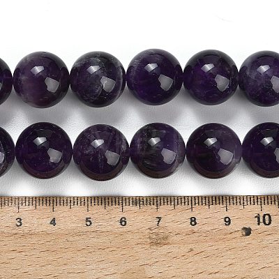 Natural Chevron Amethyst Beads Strands G-I222-16mm-01-1