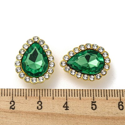 Acrylic Rhinetsone Cabochons FIND-C054-02G-06-1