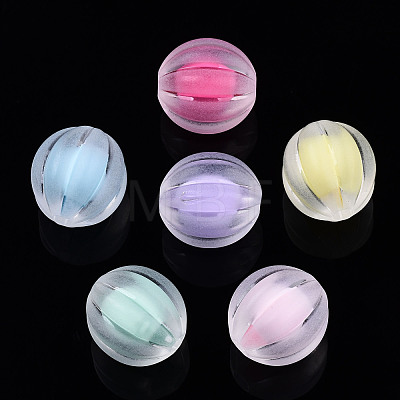 Transparent Acrylic Beads TACR-N011-005A-02-1