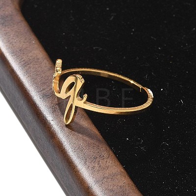 304 Stainless Steel Cuff Rings for Women RJEW-D285-01G-Q-1