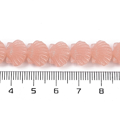 Synthetic Coral Dyed Carved Beads Strands CORA-K009-05A-06-1