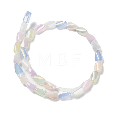 Electroplate Glass Beads Strands EGLA-P065-01A-01-1
