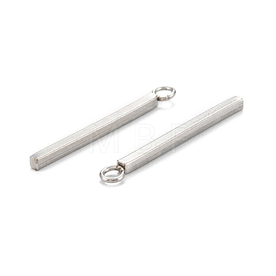 Tarnish Resistant 304 Stainless Steel Pendants STAS-Z034-17C-P-1
