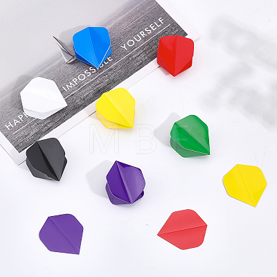 ® 70Pcs 7 Colors ABS Dart Flights Wholesale for Steel Tip Dart and Soft Tip Darts FIND-CA0006-66-1