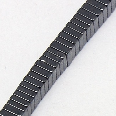 Electroplate Non-magnetic Synthetic Hematite Heishi Beads Strands G-J171A-2x2mm-03-1