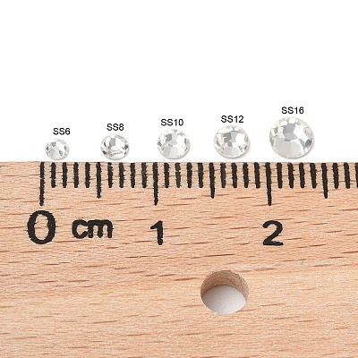 Preciosa® MAXIMA Crystal No Hotfix Flatback Stones Y-PRC-NSS16-10330-200-1
