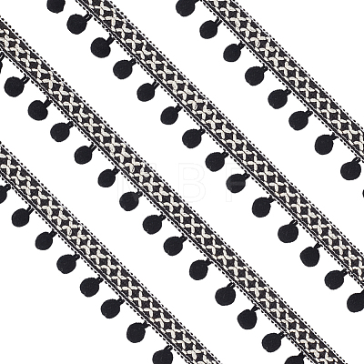 20Yards Nylon Pom Pom Ball Ribbons OCOR-MA0001-94A-1