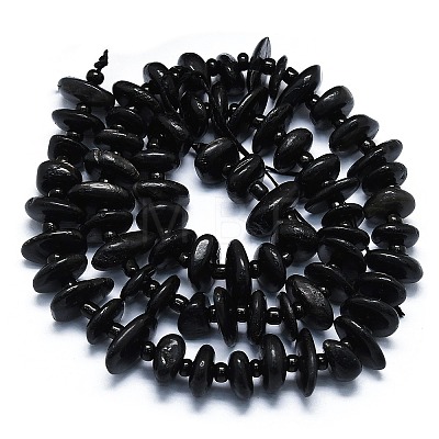 Natural Hypersthene Beads Strands G-K245-H15-03-1