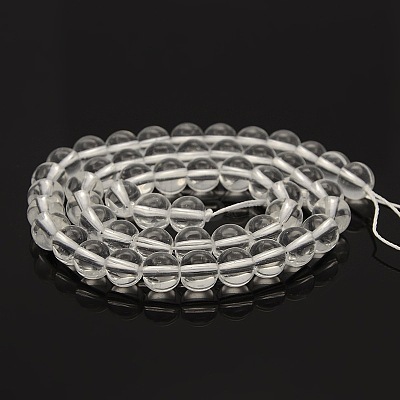 Round Glass Beads Strands GLAA-A025-8mm-01-1