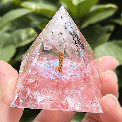 Orgonite Pyramid Resin Energy Generators PW-WG94533-02-1