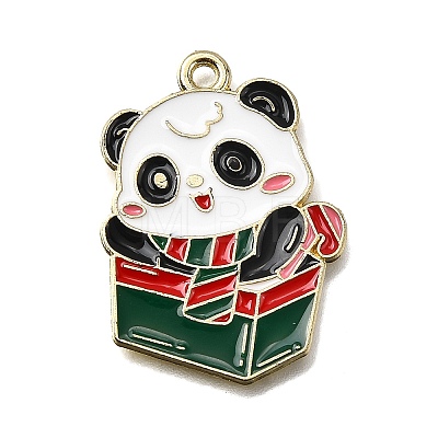 Alloy Enamel Pendants FIND-Z094-02G-06-1