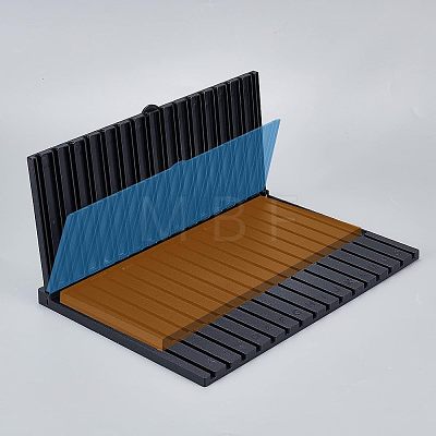 Plastic Pieces Shelves Tool Rack ODIS-WH0005-78-1