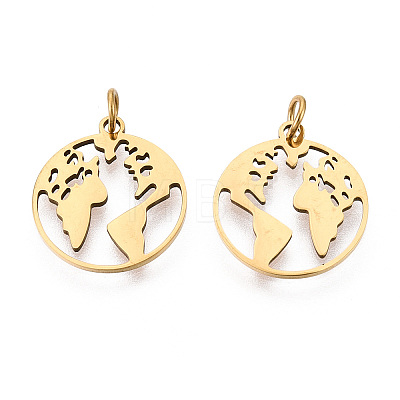 201 Stainless Steel Pendants STAS-S105-T562D-2-1