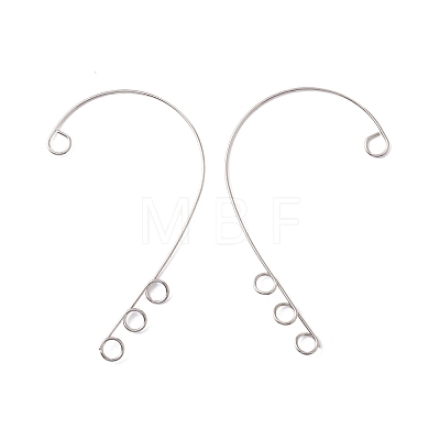 316 Stainless Steel Ear Cuff Findings X-STAS-H148-01P-1
