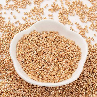 Baking Paint Glass Seed Beads SEED-S042-15B-26-1