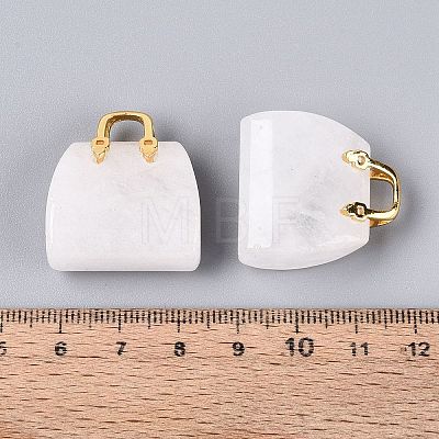 Natural Quartz Crystal Pendants G-Q602-01G-06-1