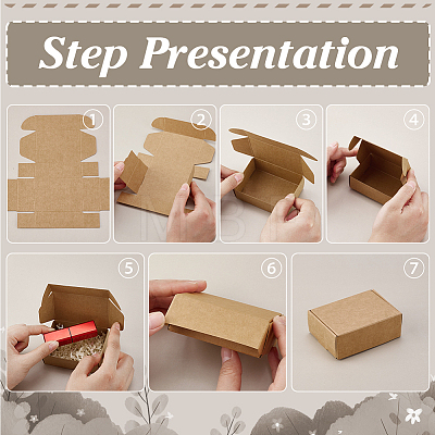 Cardboard Paper Mailer Boxes CON-WH0085-103A-1