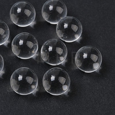 Transparent Glass Beads GLAA-U007-01C-1