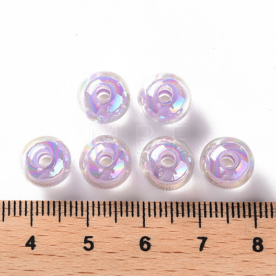 Transparent Acrylic Beads TACR-S152-15B-SS2114-1