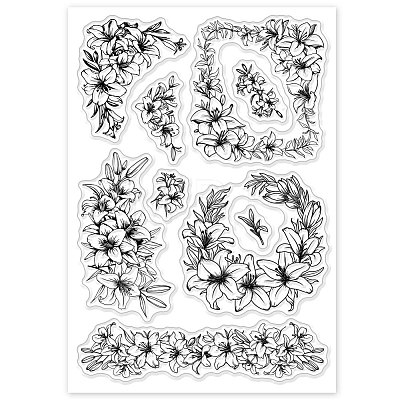 Custom PVC Plastic Clear Stamps DIY-WH0448-0626-1