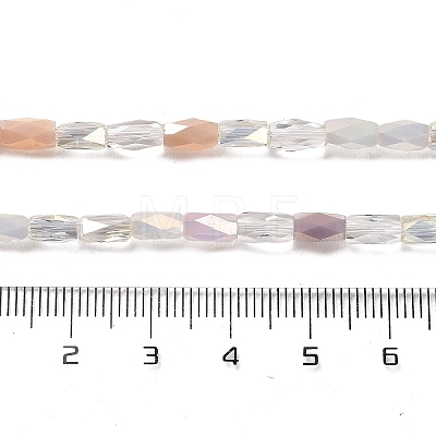 Electroplate Glass Beads Strands EGLA-D030-07A-1