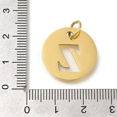 Ion Plating(IP) 304 Stainless Steel Pendants STAS-M074-01G-Z-1