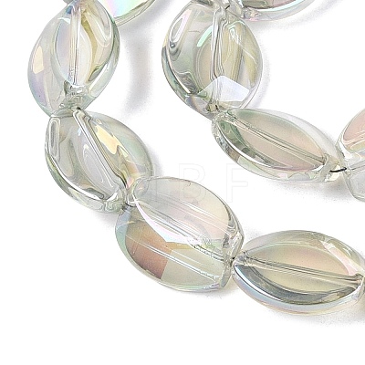 Electroplate Glass Beads Strands EGLA-Q134-02A-B05-1