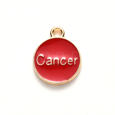 Alloy Enamel Pendants LS-ENAM-S124-01B-07D-1