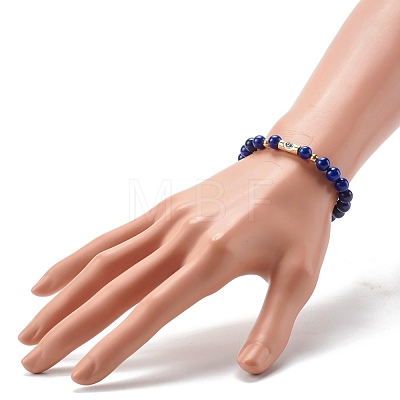 Natural Mixed Stone Stretch Bracelets BJEW-JB06567-1