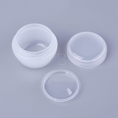30g PP Plastic Refillable Cream Jar MRMJ-WH0046-A02-1